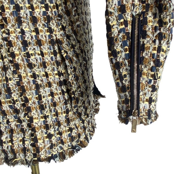 Lafayette 148 New York Landon Tweed Jacket Blazer - Picture 4 of 16